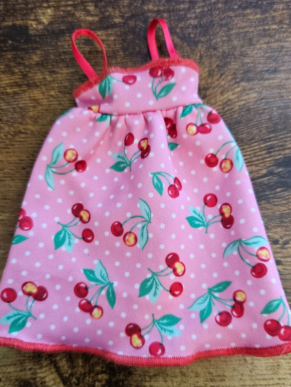 Mattel Barbie Fashionistas cherry print and polka dot sundress